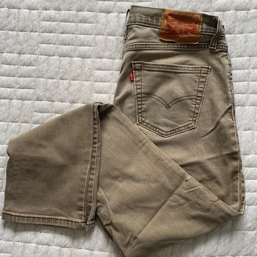LEVI’s - 511 Slim Jeans - kaki - (32x34)